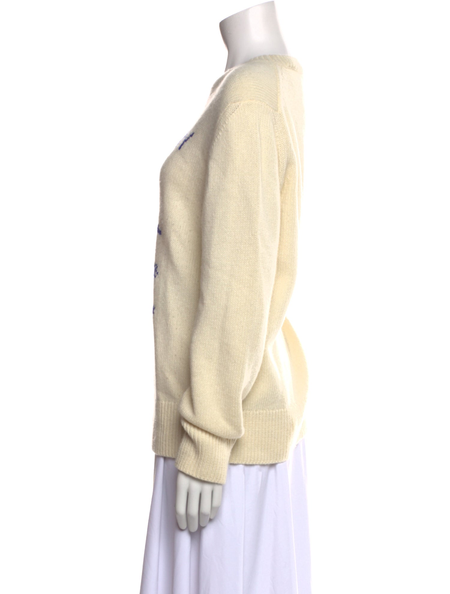 Burberry Wool Graphic Print Sweater