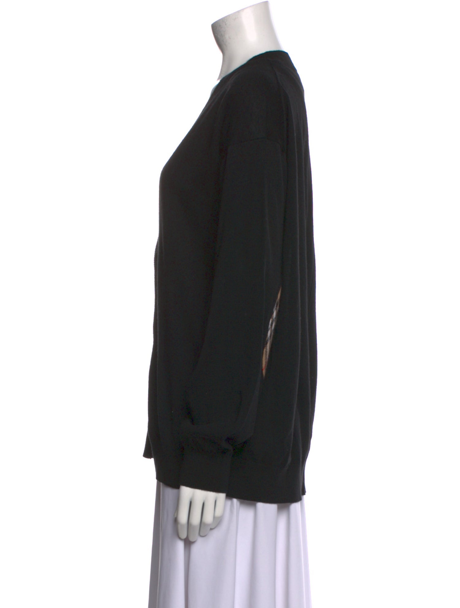 Burberry Merino Wool V-Neck Sweater