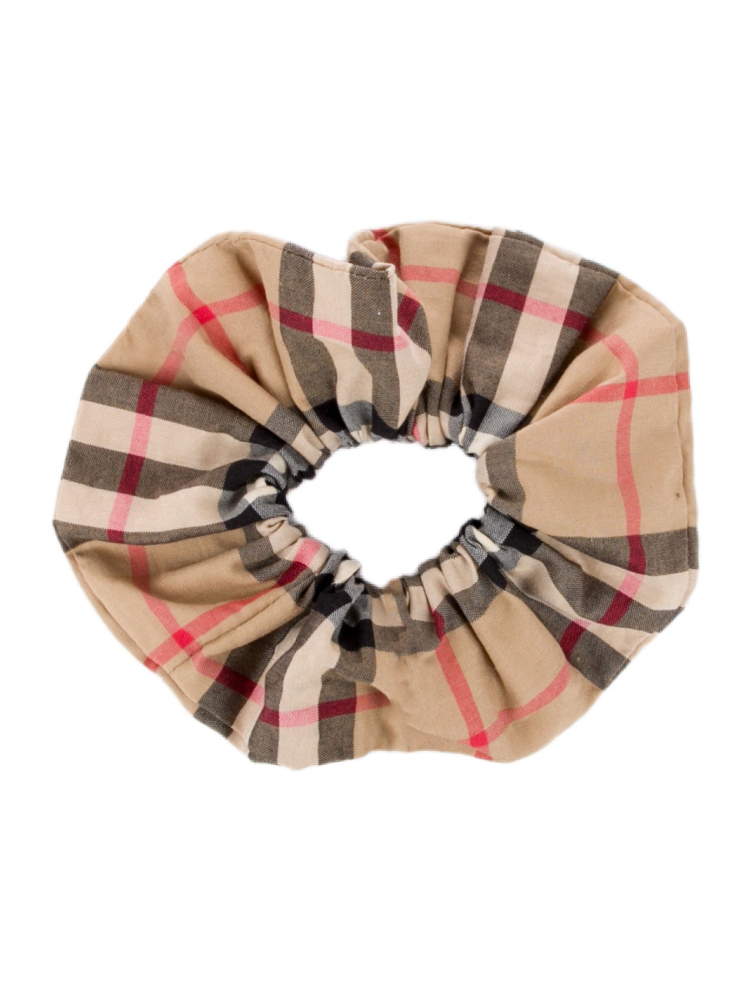 Burberry Pattern Print Hair Scrunchie