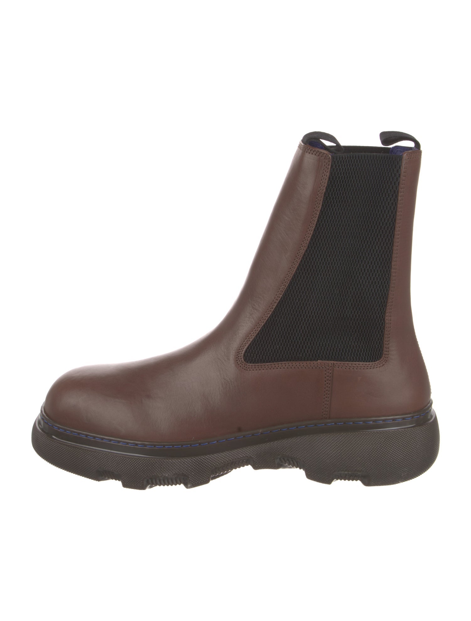 Burberry Leather Chelsea Boots