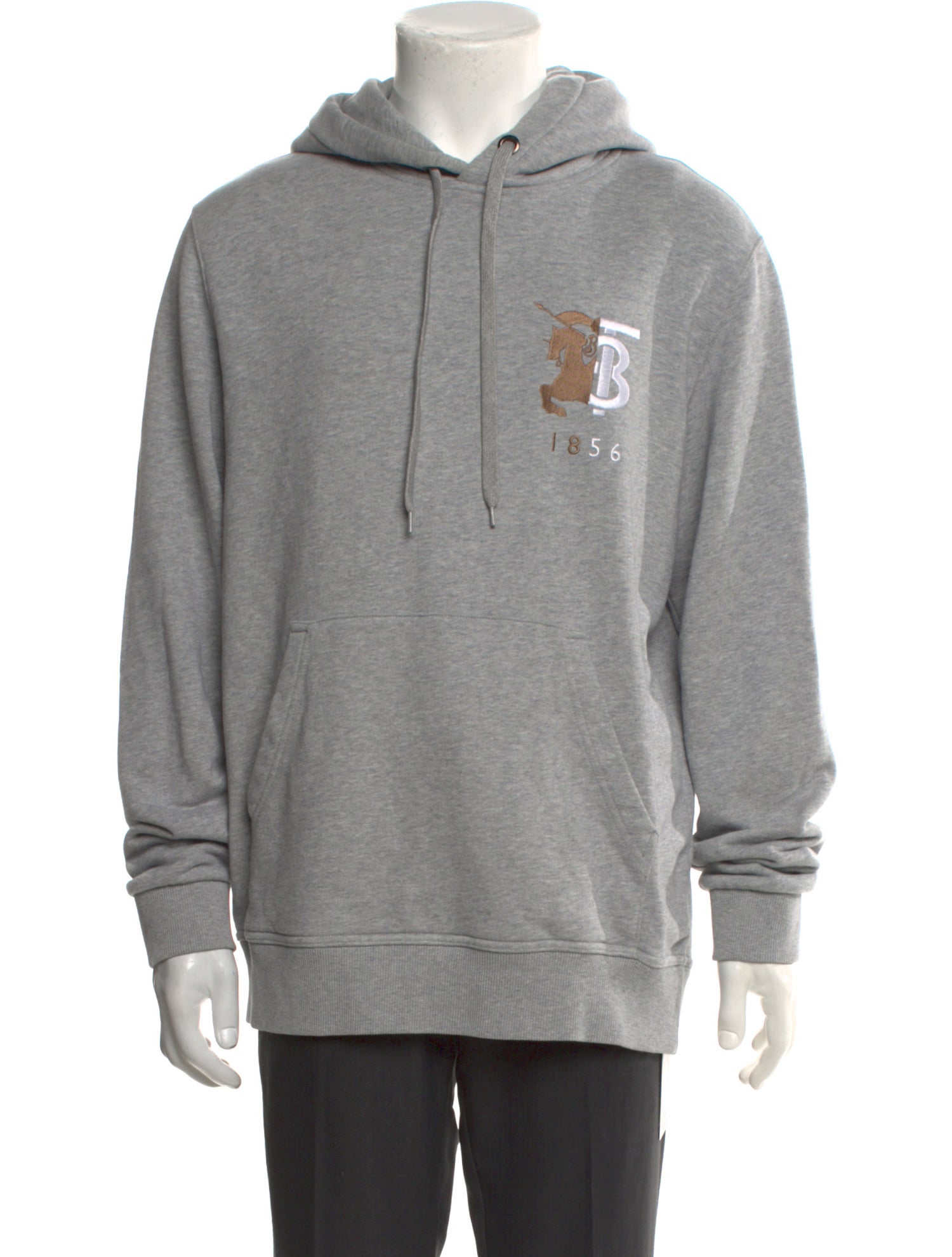 Burberry Graphic Print Crew Neck Hoodie