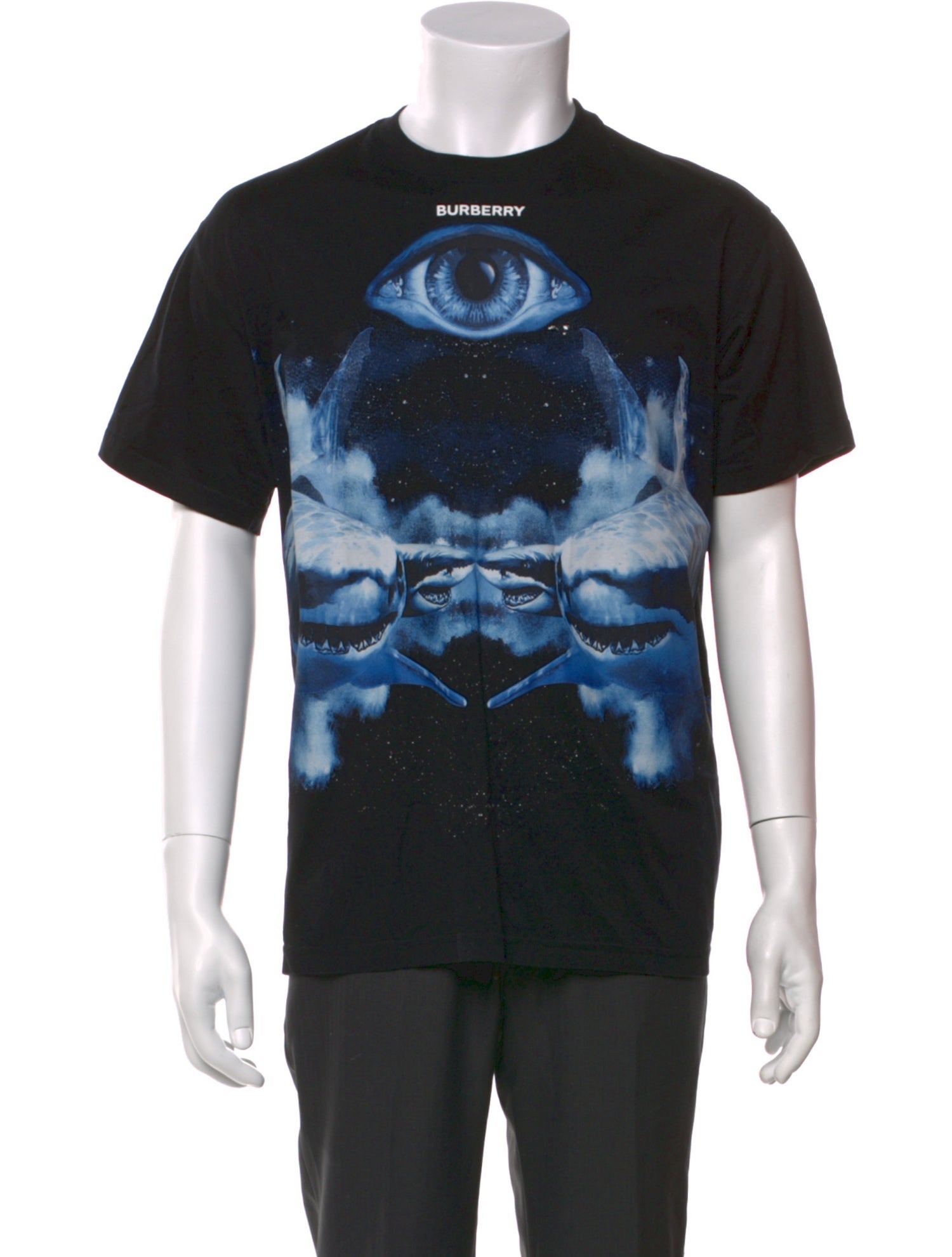 Burberry Printed Crew Neck T-Shirt