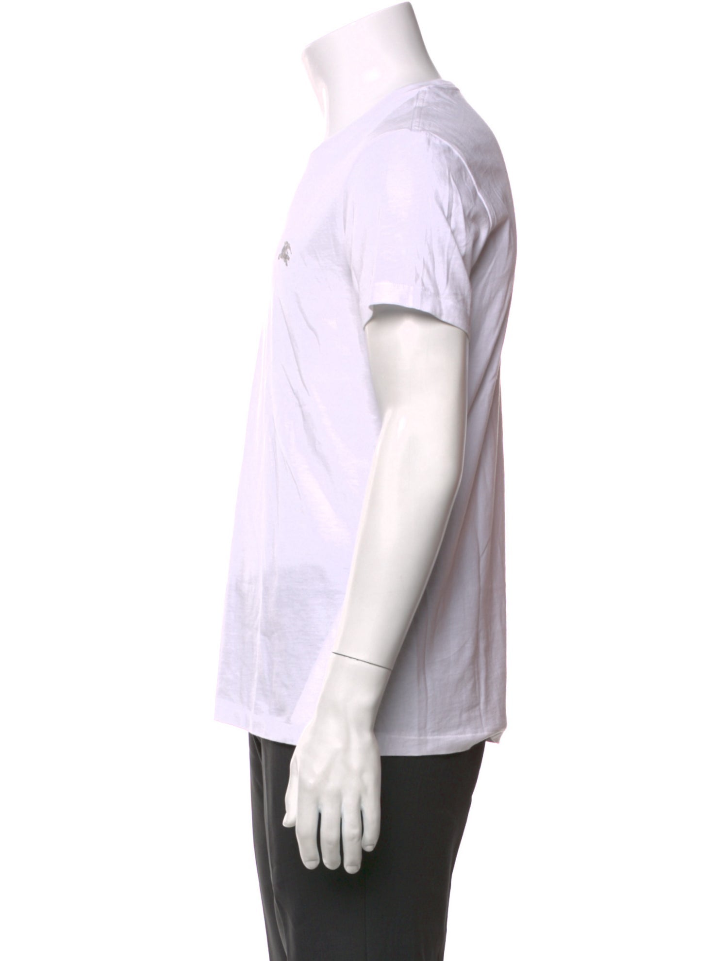 Burberry House Check Pattern Crew Neck T-Shirt