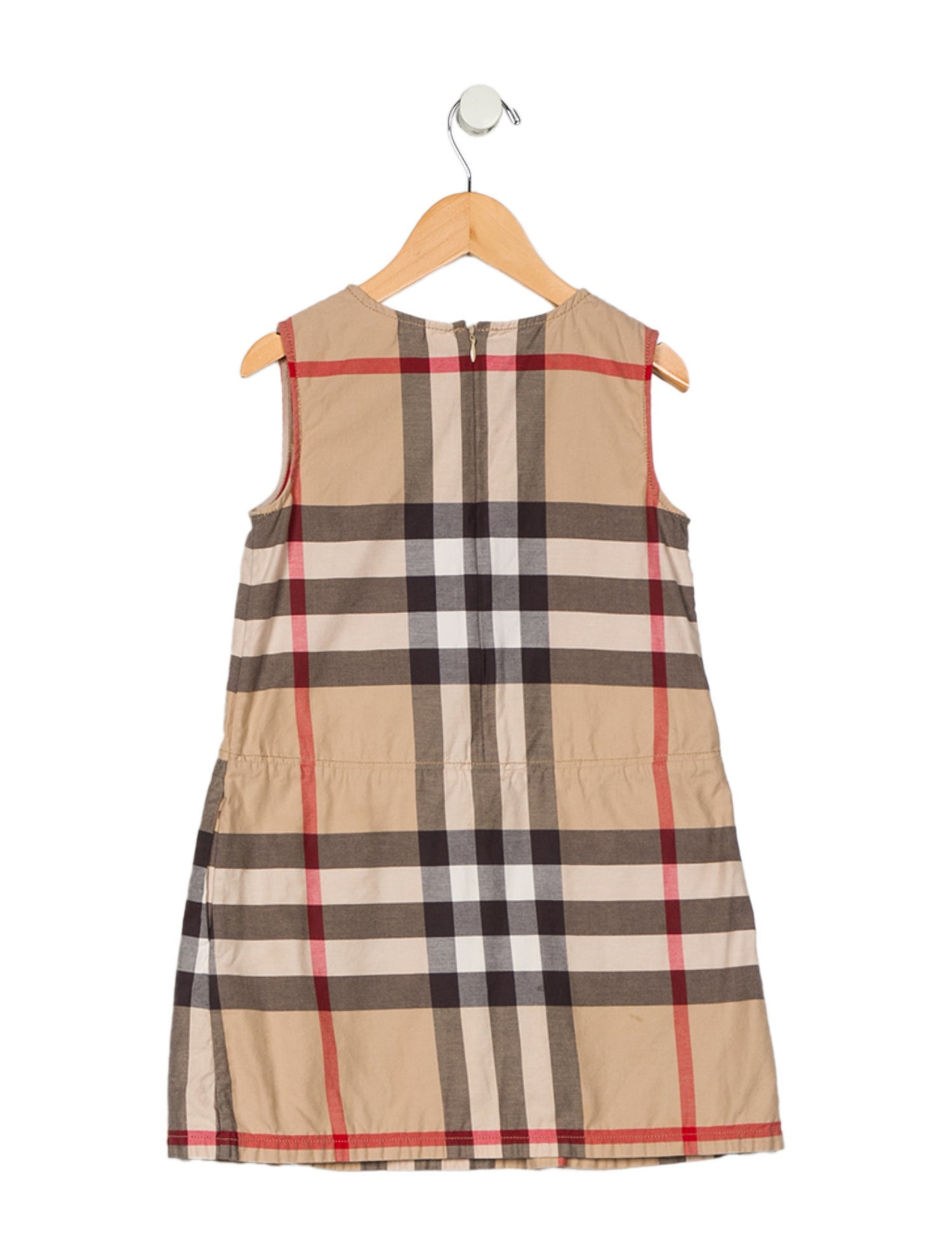Burberry Girls Nova Check Sleeveless Dress