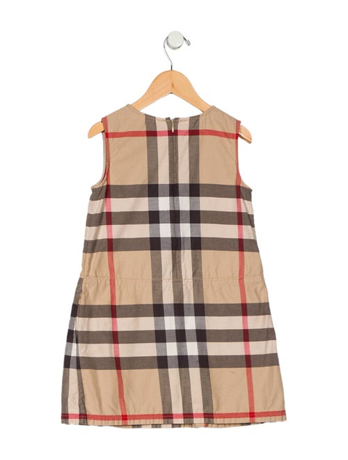 Burberry Girls Nova Check Sleeveless Dress