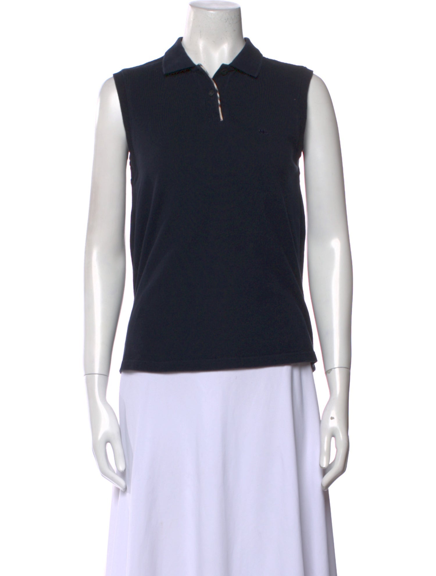 Burberry London Sleeveless Polo