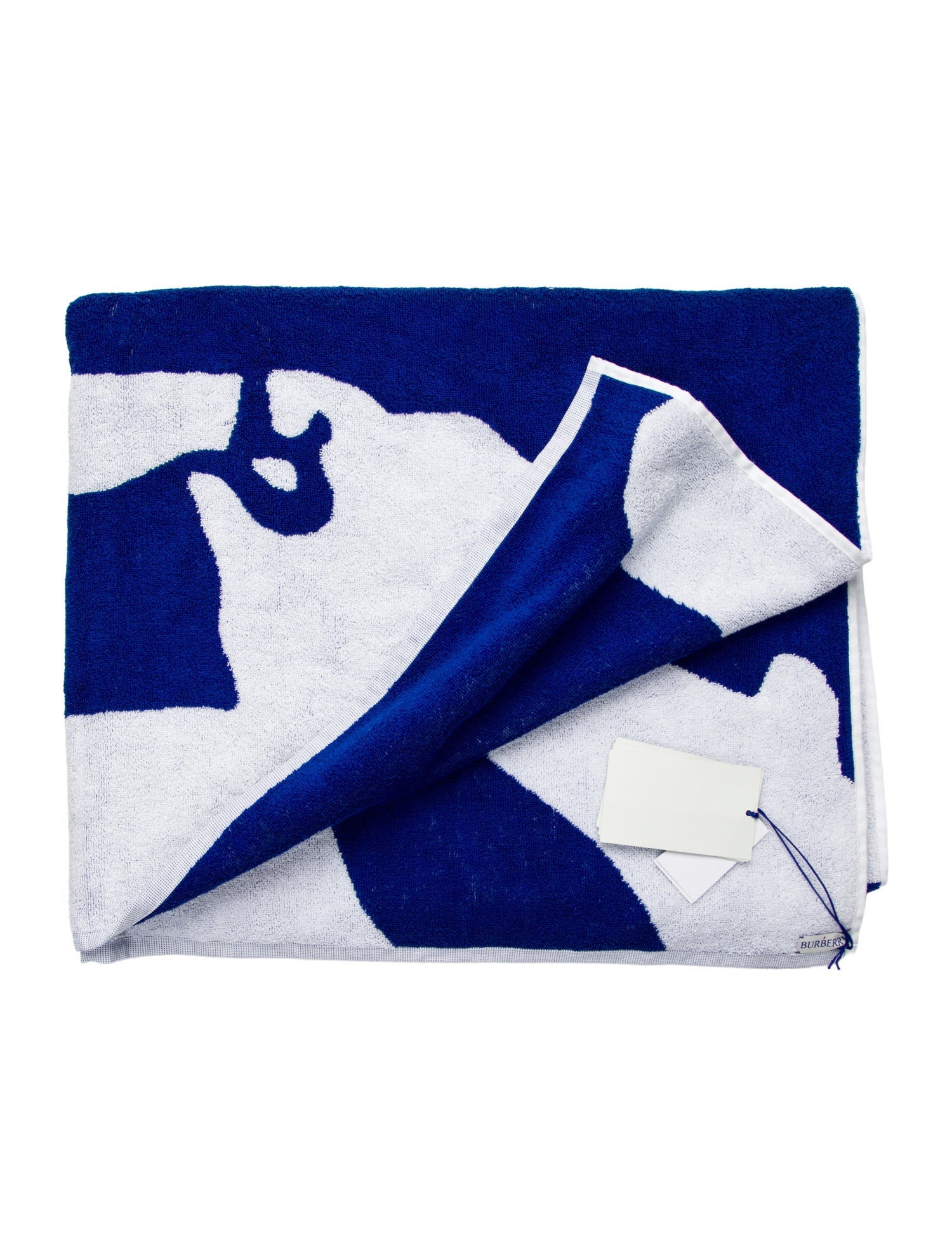 Burberry Cotton Beach Towel w/ Tags