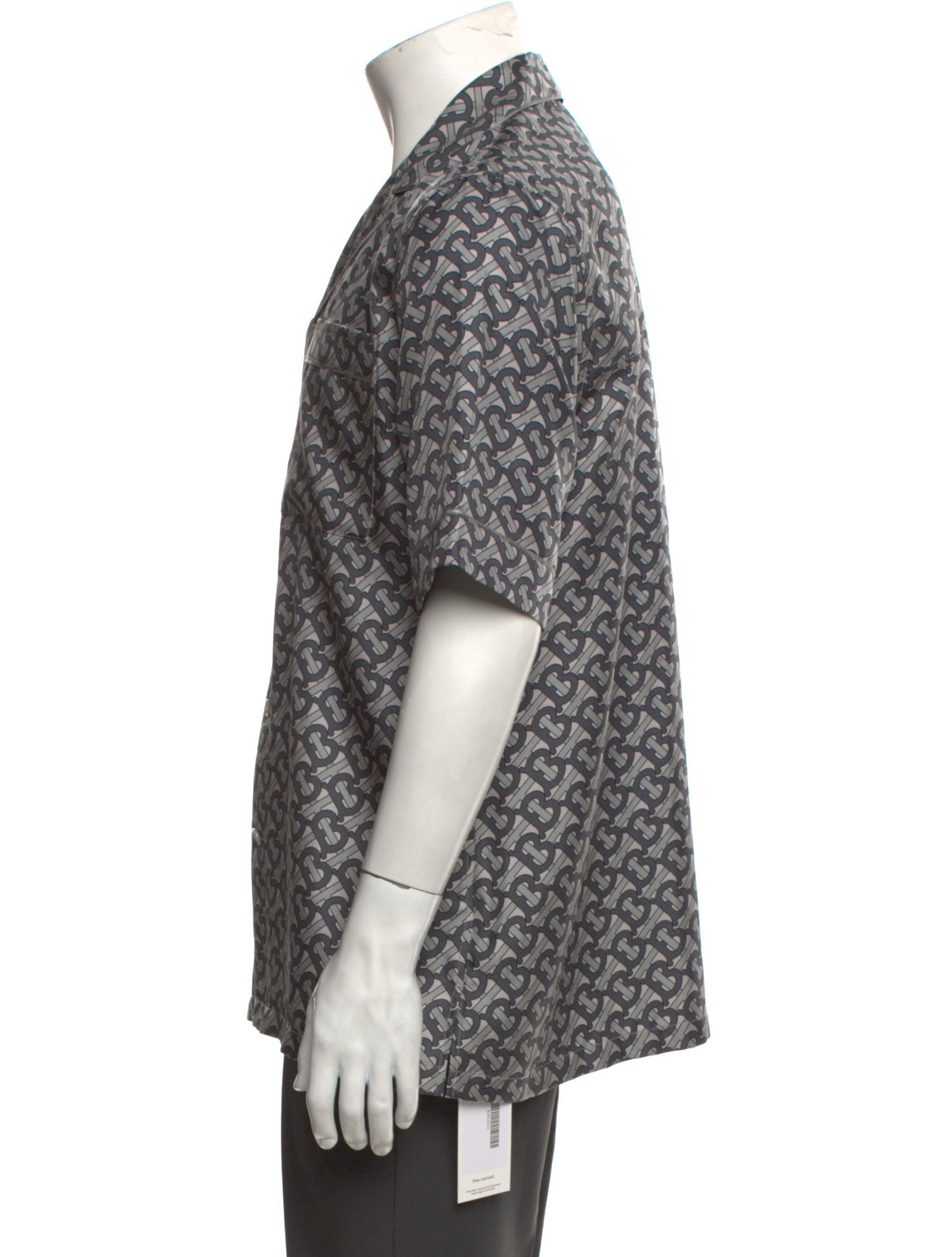 Burberry TB Monogram Silk Shirt