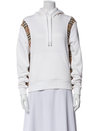 Burberry V-Neck Long Sleeve Sweatshirt