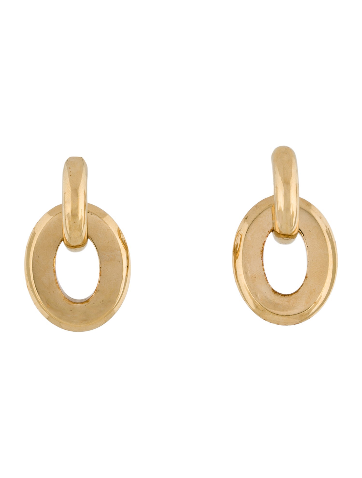 Burberry Pocket Hoop Drop Earrings