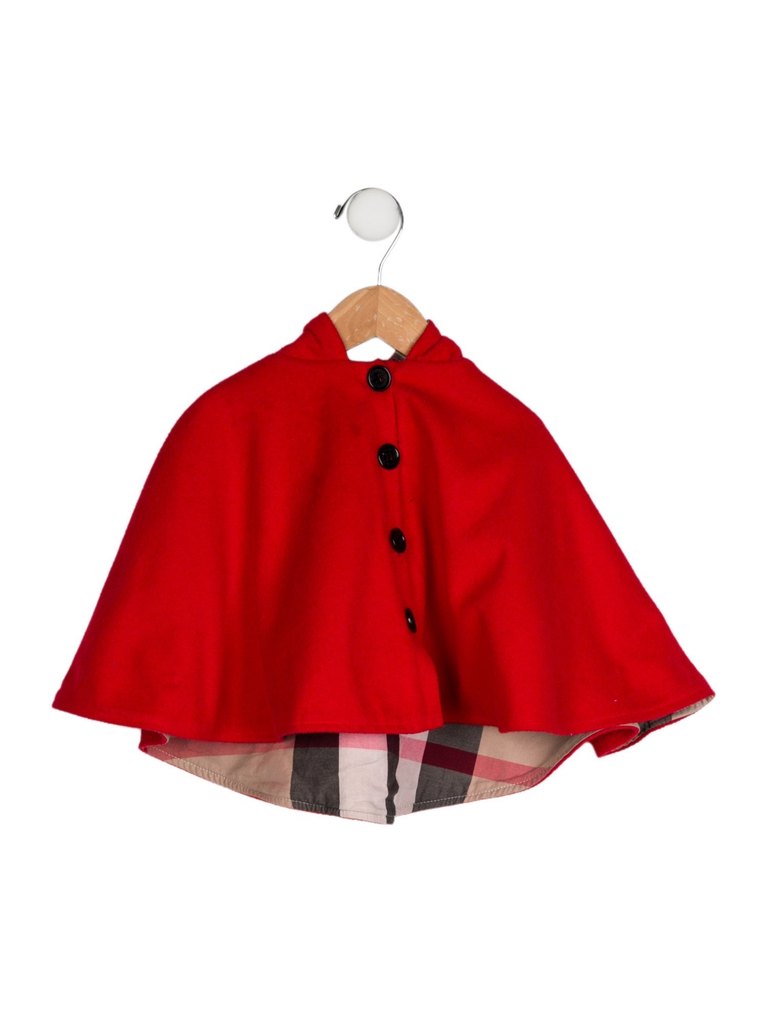 Burberry Girls' Hooded Poncho