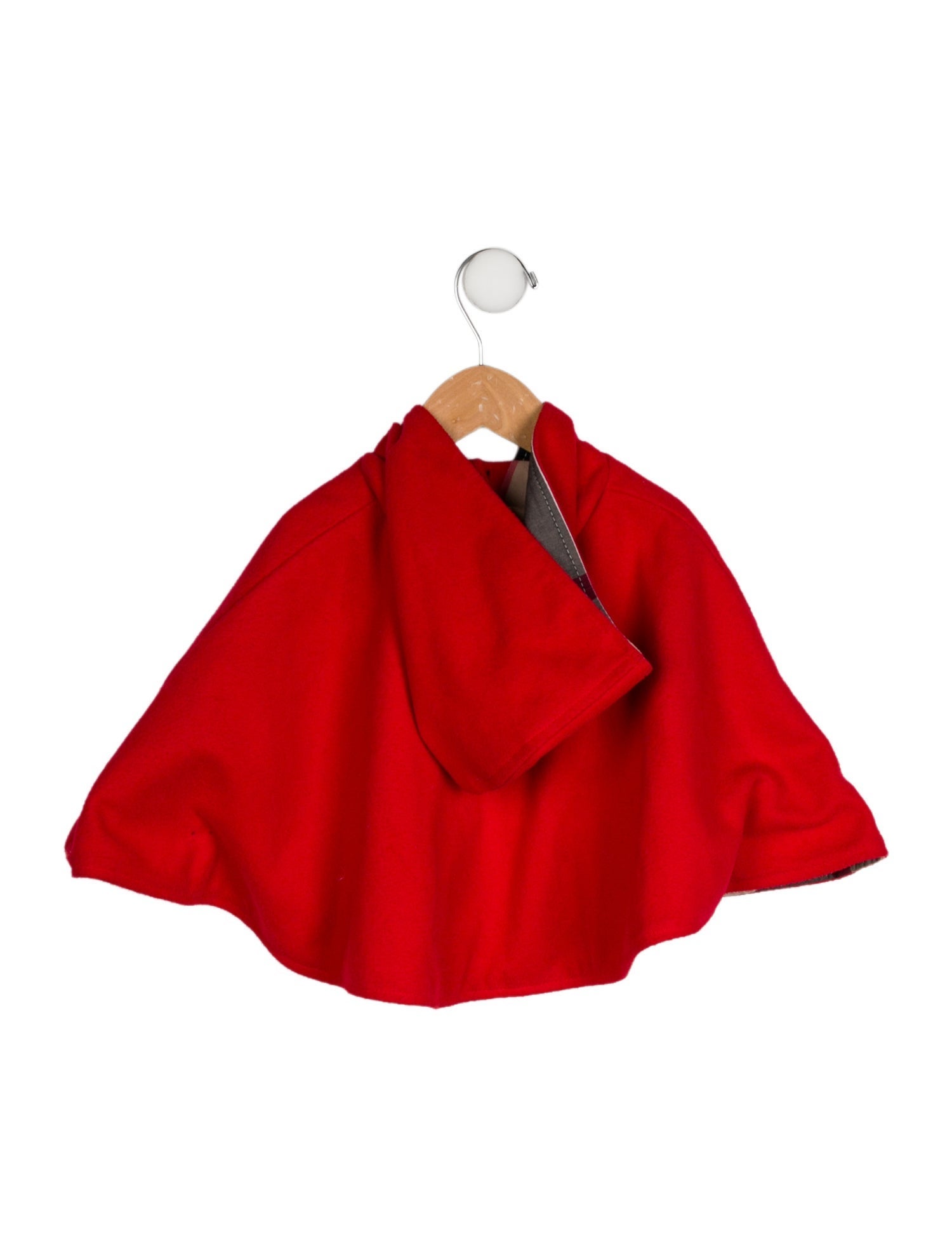 Burberry Girls' Hooded Poncho