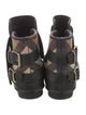 Burberry Fritton Nova Check Pattern Rain Boots