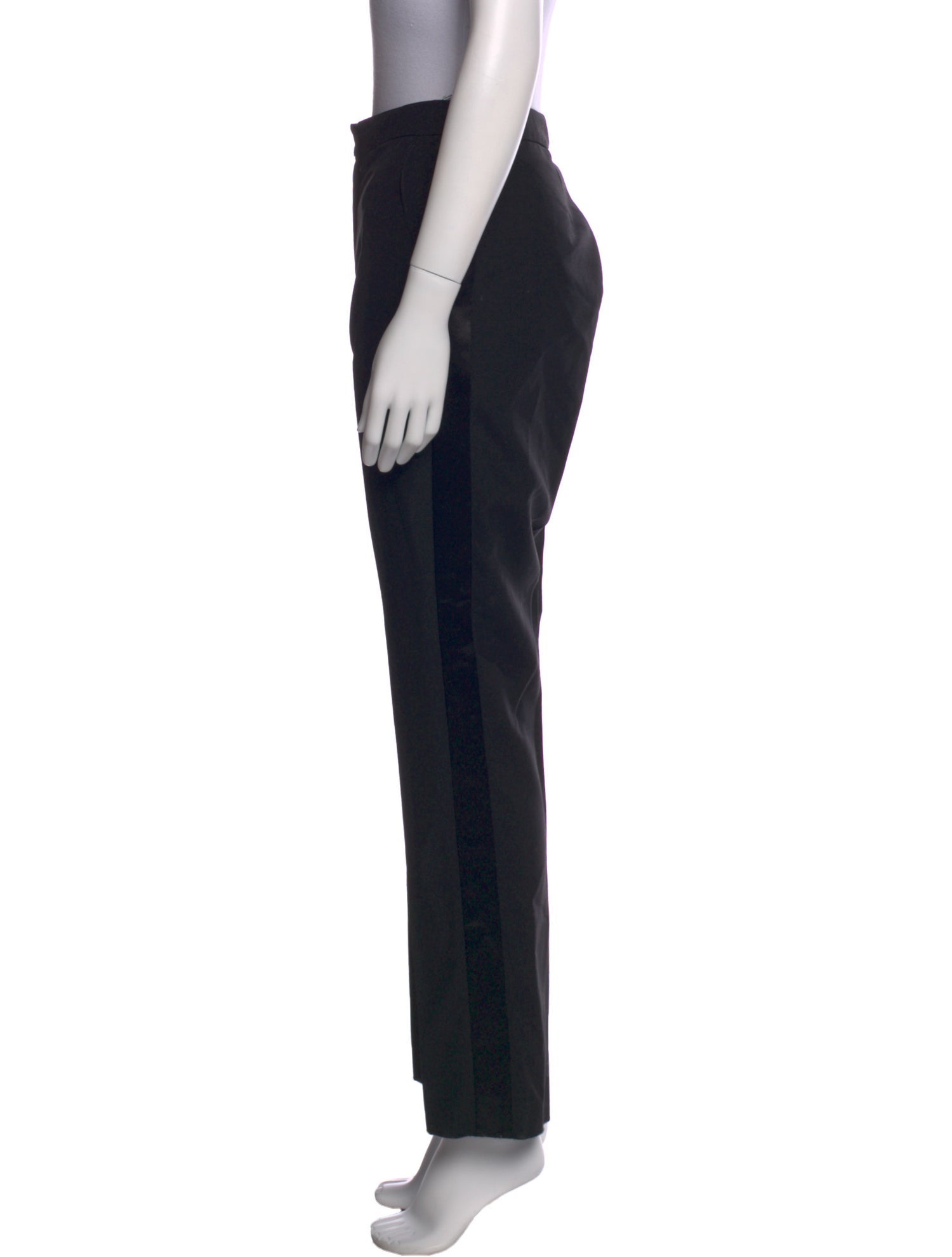 Burberry Wool Straight Leg Pants