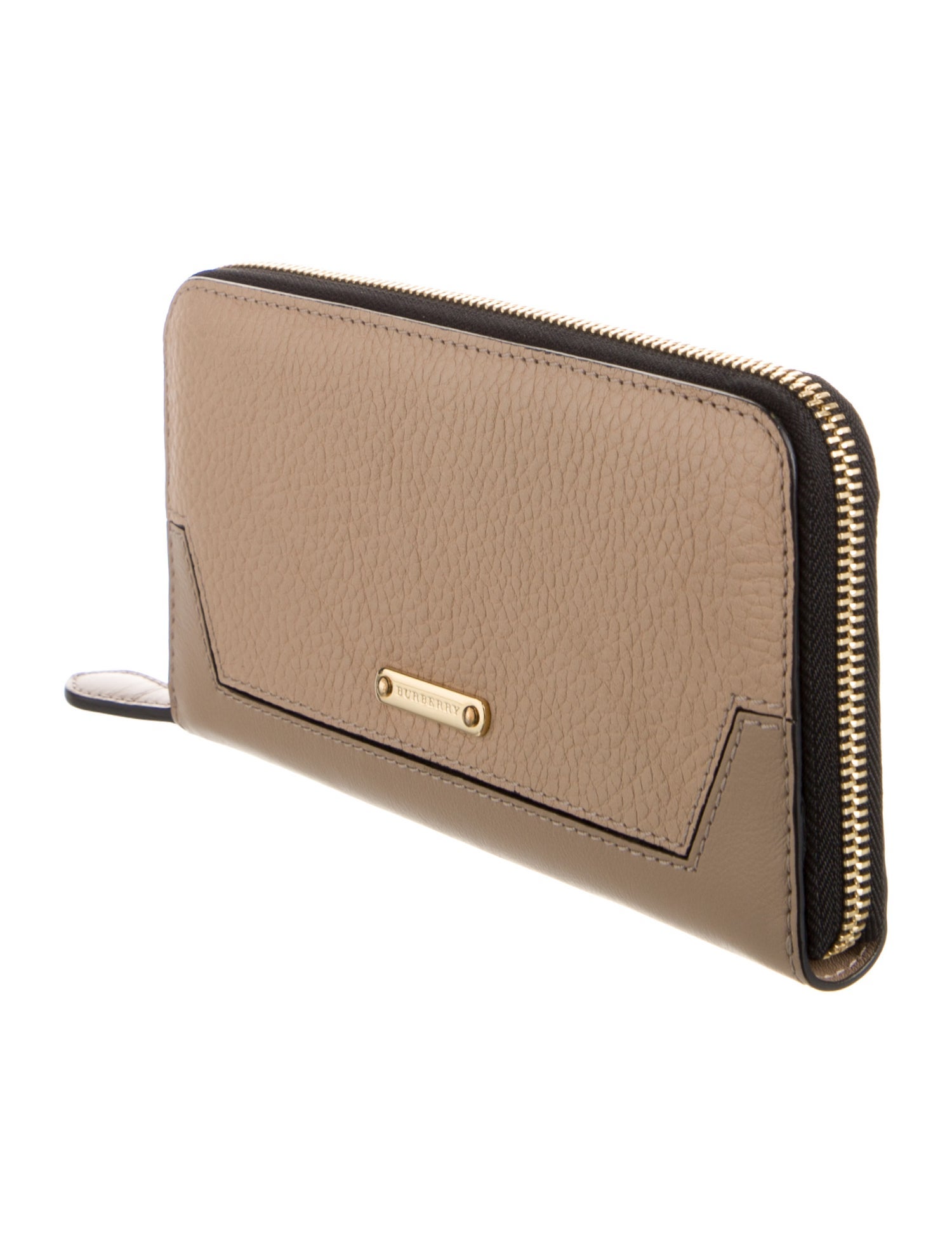 Burberry Leather Continental Wallet