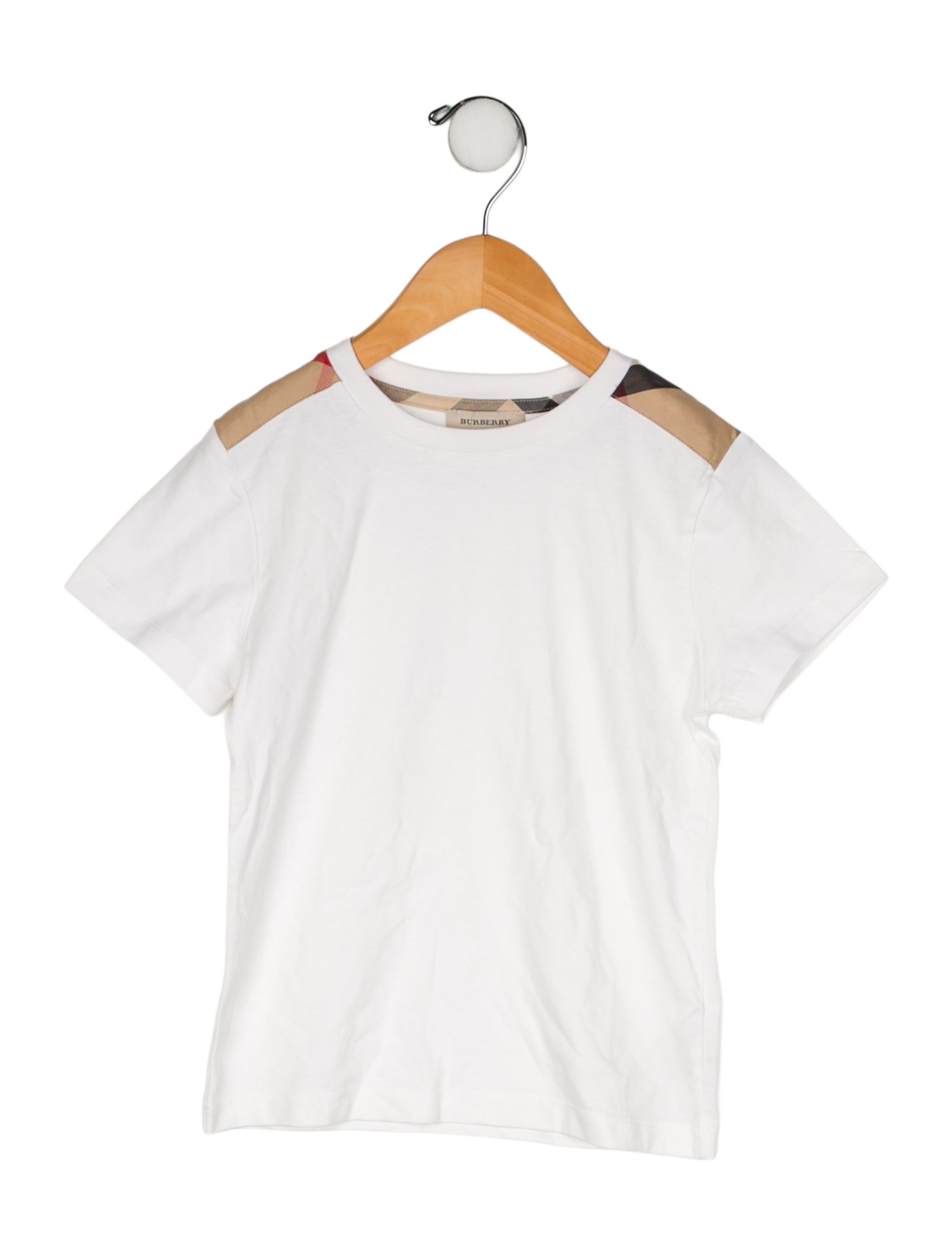 Burberry Kids' Nova Check Trimmed Shirt