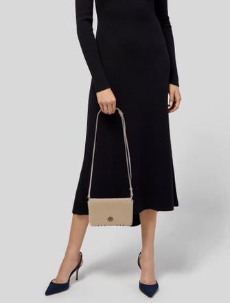 Burberry Calfskin Crossbody Bag