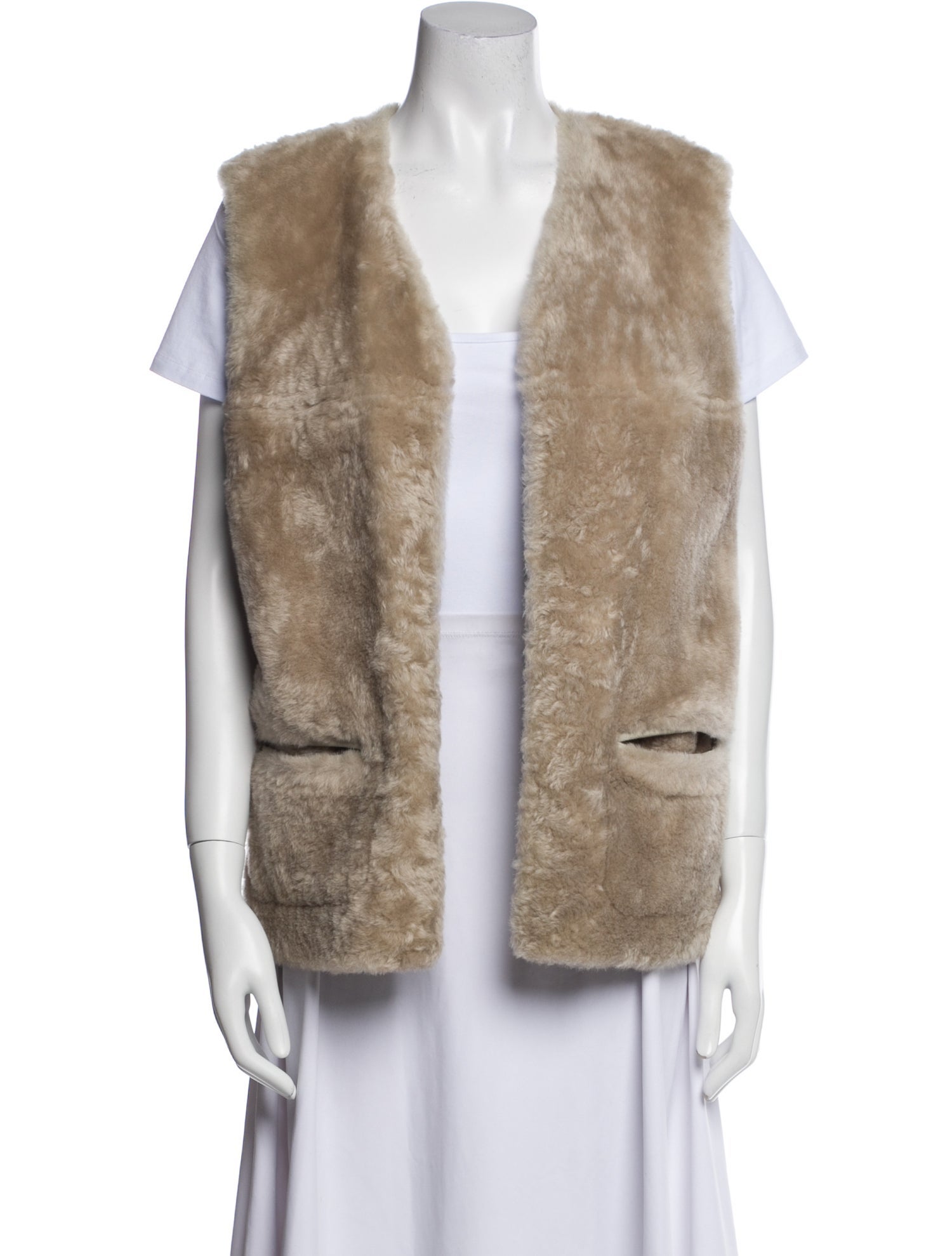 Burberry Shearling Vest