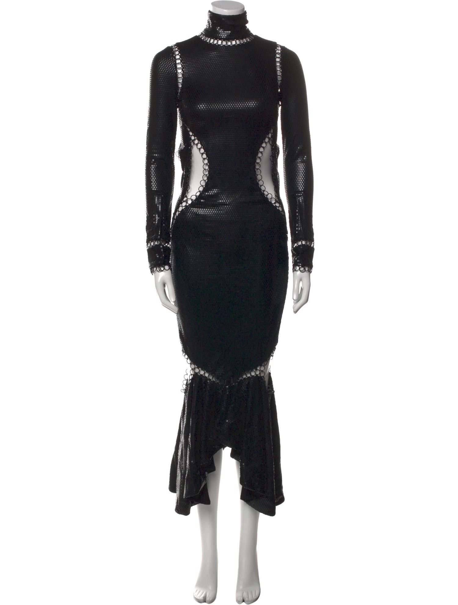 Burberry Turtleneck Long Dress w/ Tags