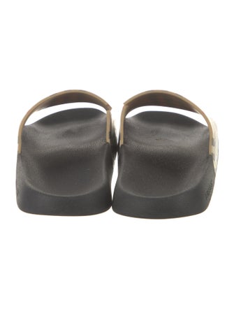 Burberry Rubber Plaid Print Flats