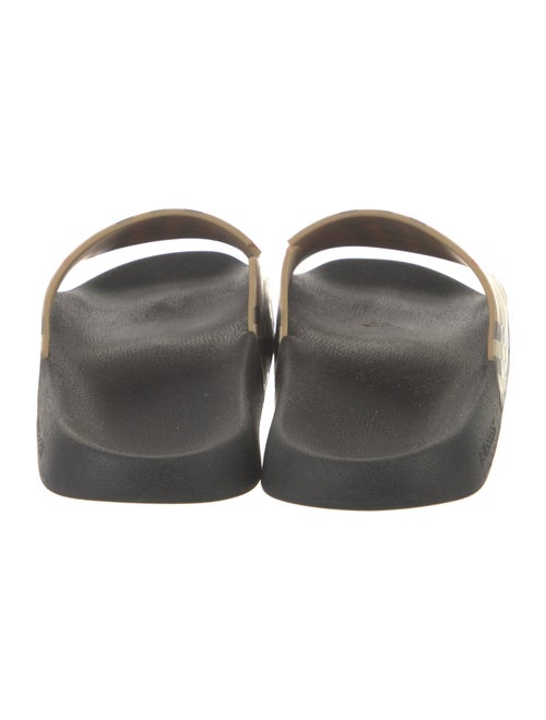 Burberry Rubber Plaid Print Flats