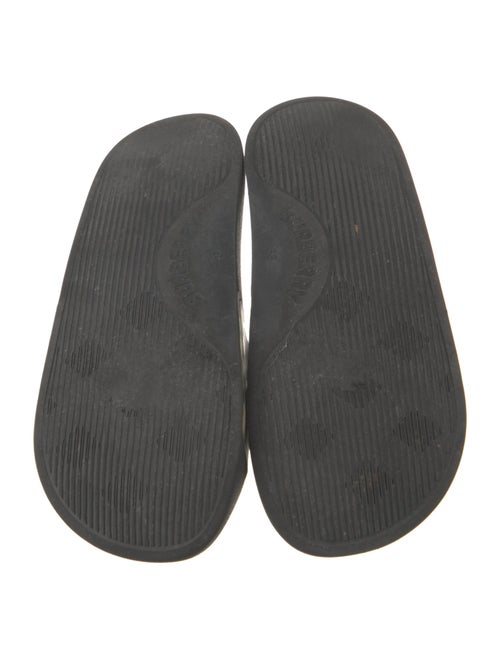 Burberry Rubber Plaid Print Flats