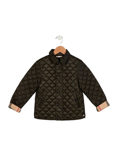 Burberry Kids' Quilted Casual Jacket