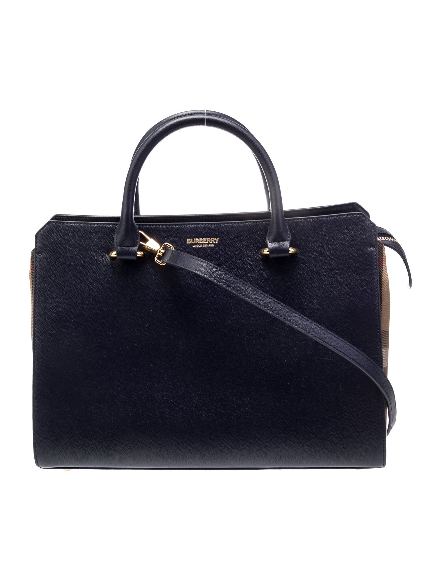 Burberry Mega Check Banwell w/ Strap Small w/ Tags