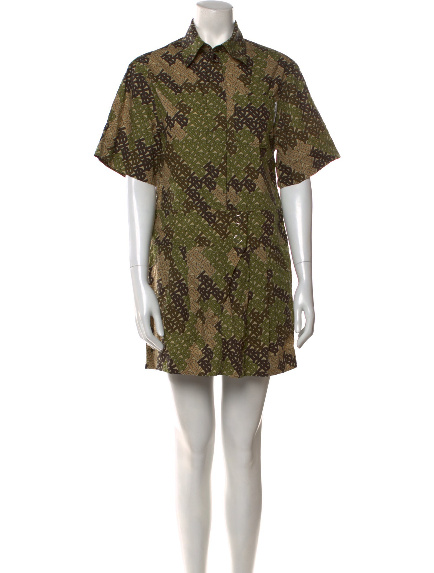 Burberry Printed Mini Dress