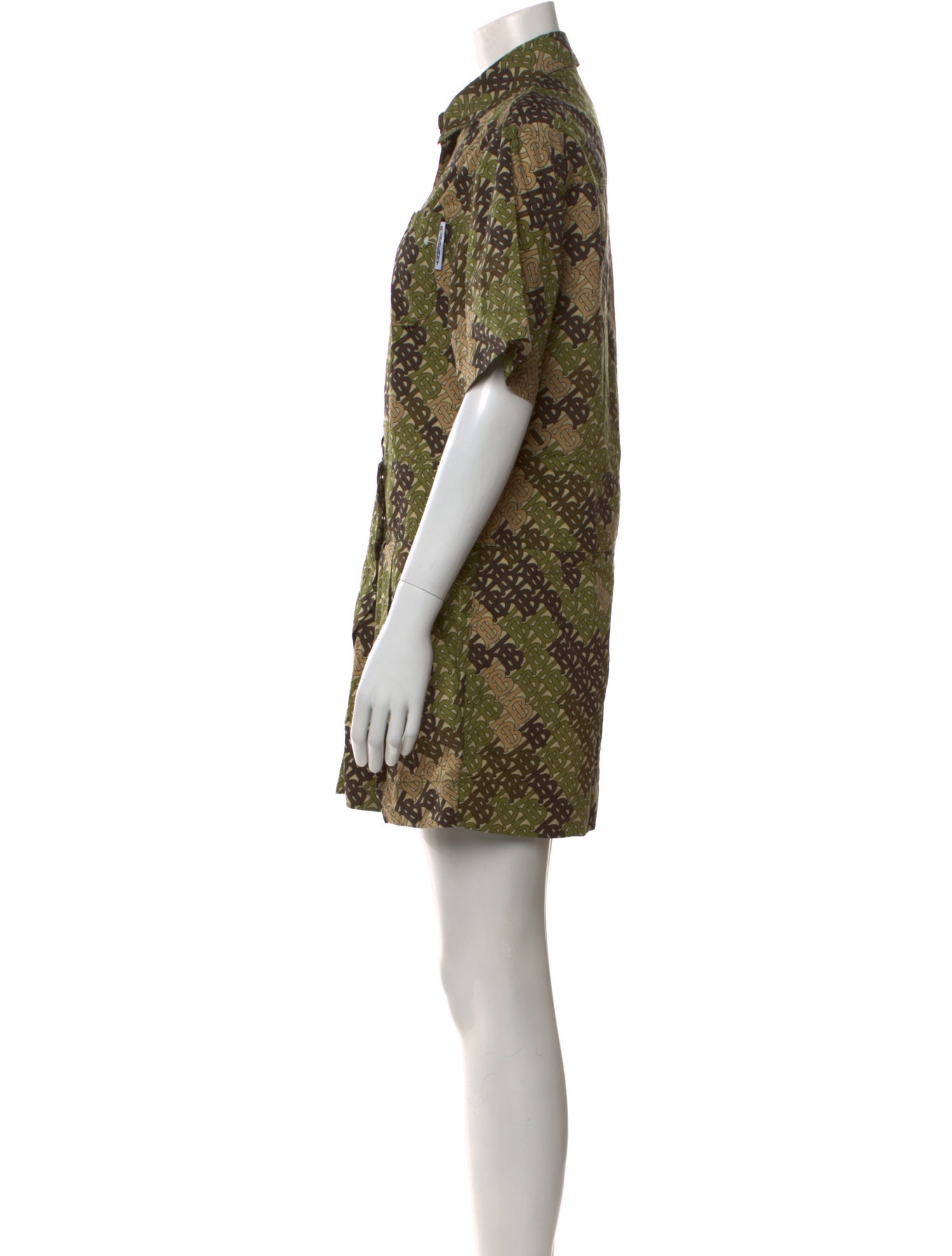 Burberry Printed Mini Dress