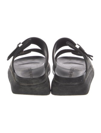 Alexander McQueen Rubber Slides