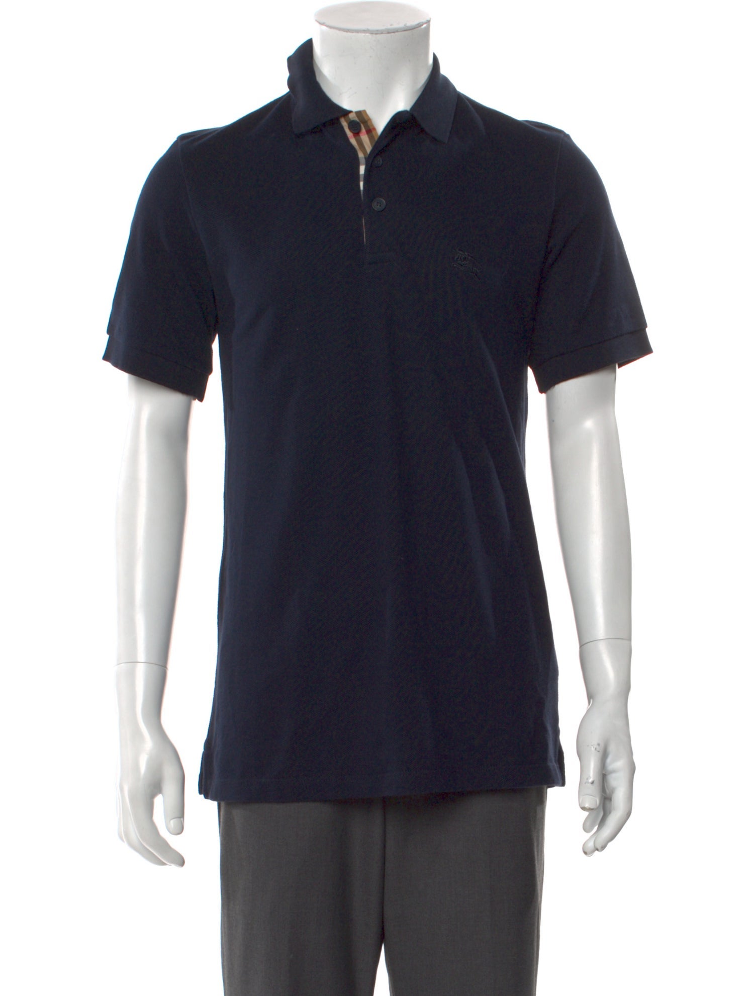 Burberry Collar Short Sleeve Polo Shirt