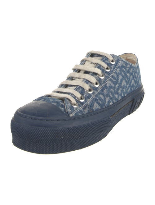 Burberry TB Monogram Denim Sneakers
