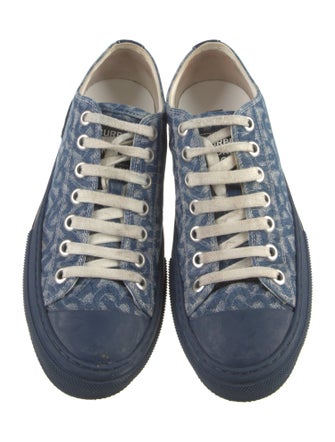Burberry TB Monogram Denim Sneakers