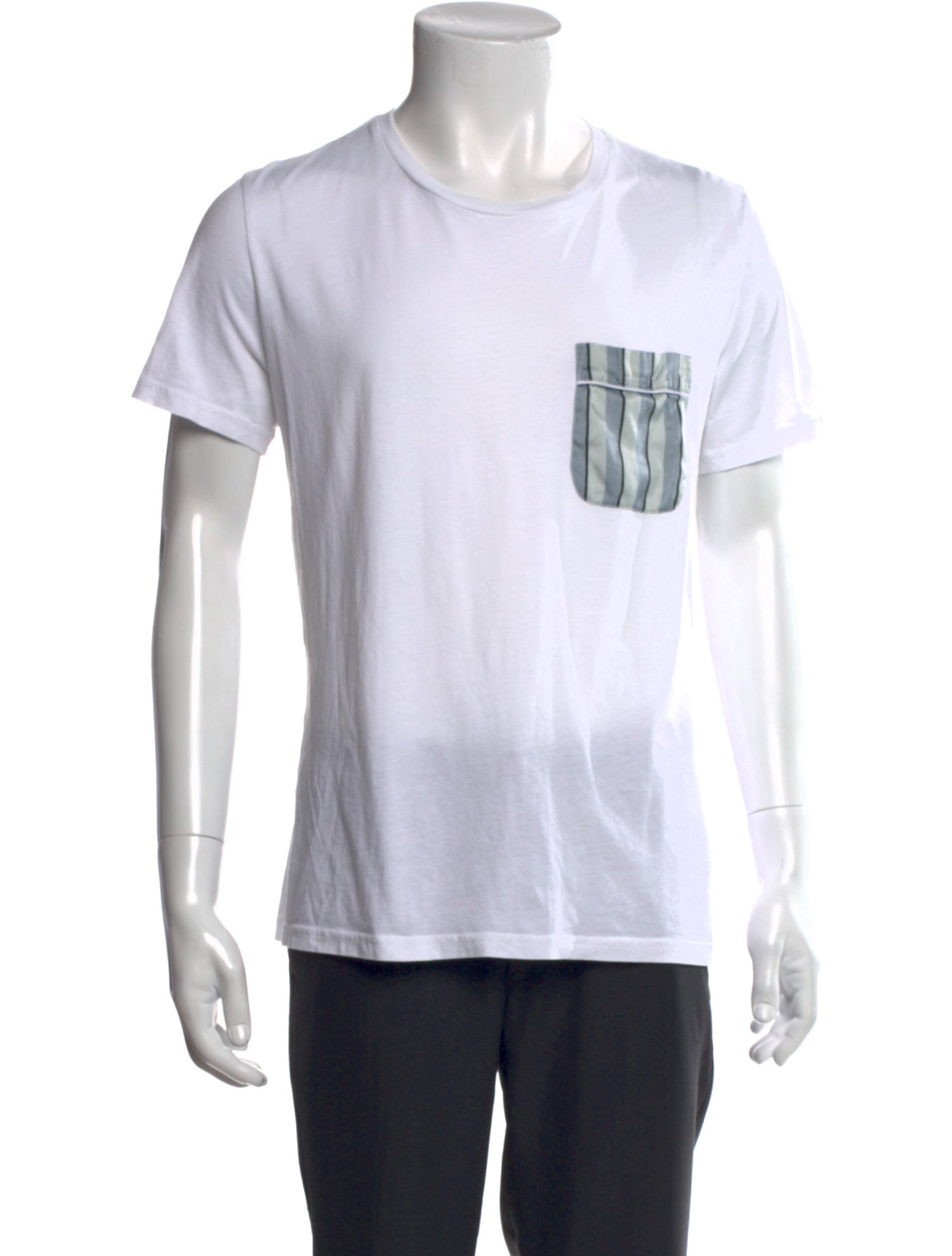 Burberry House Check Pattern Crew Neck T-Shirt