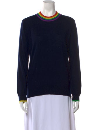 Burberry Merino Wool Crew Neck Sweater