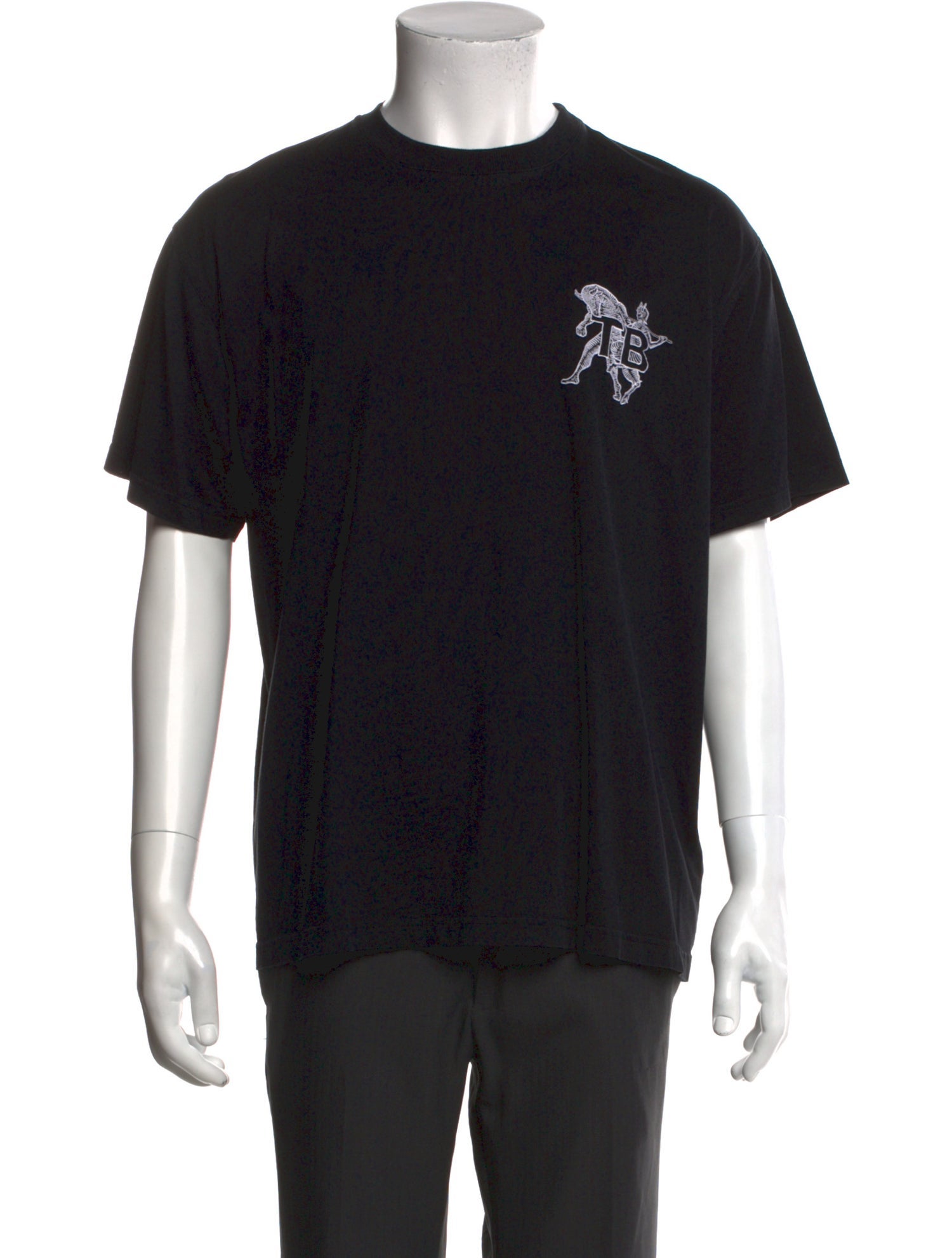 Burberry Graphic Print Crew Neck T-Shirt