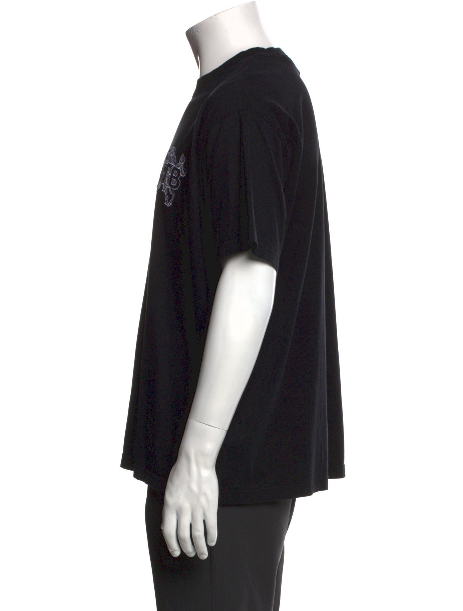 Burberry Graphic Print Crew Neck T-Shirt