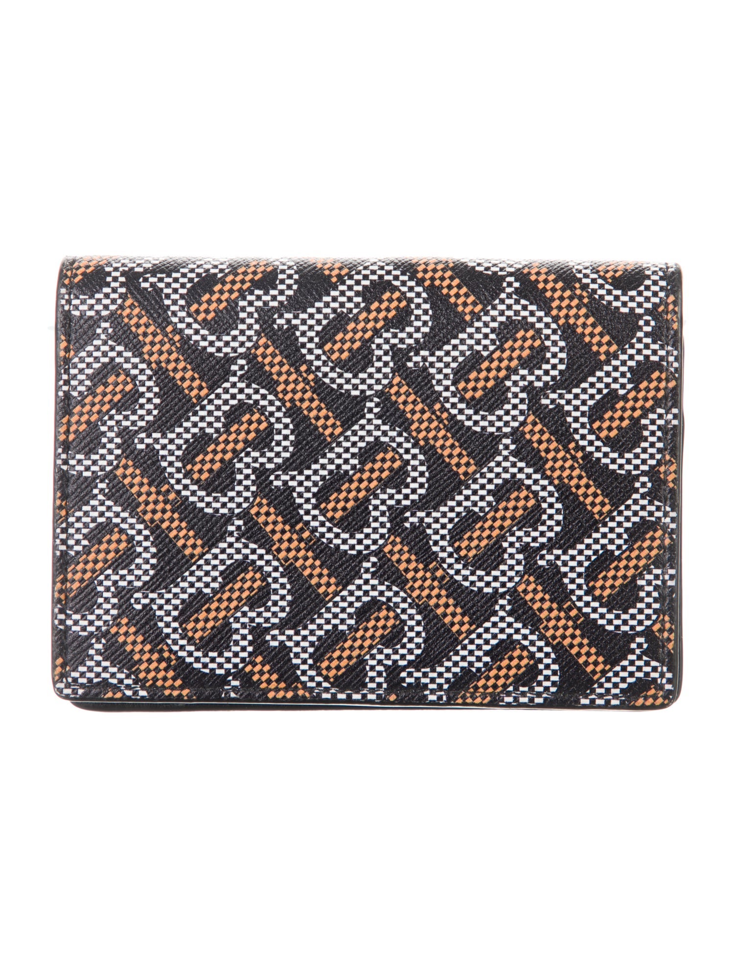 Burberry Leather Printed Card Holder