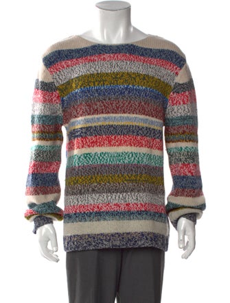 Burberry Merino Wool Striped Pullover