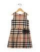 Burberry Burberry Girls' Sleeveless Check Dress