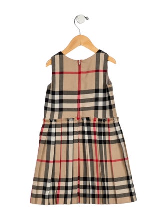 Burberry Burberry Girls' Sleeveless Check Dress