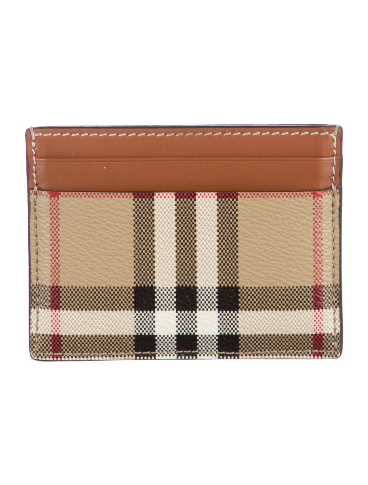 Burberry Nova Check Pattern Card Holder