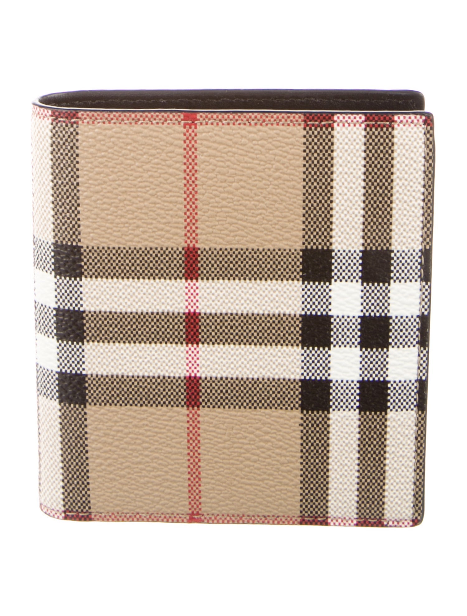 Burberry Nova Check Pattern Bifold Wallet