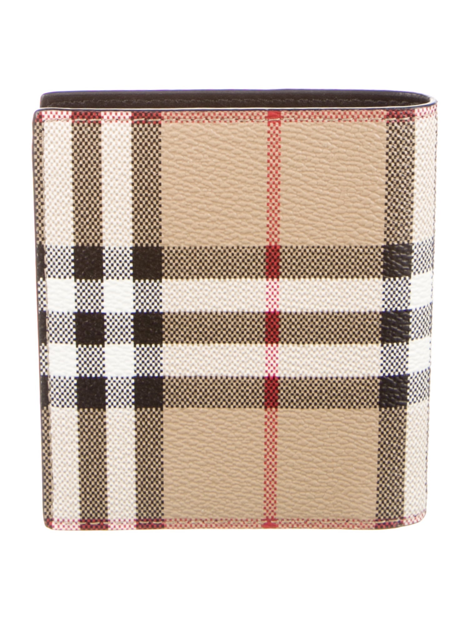 Burberry Nova Check Pattern Bifold Wallet
