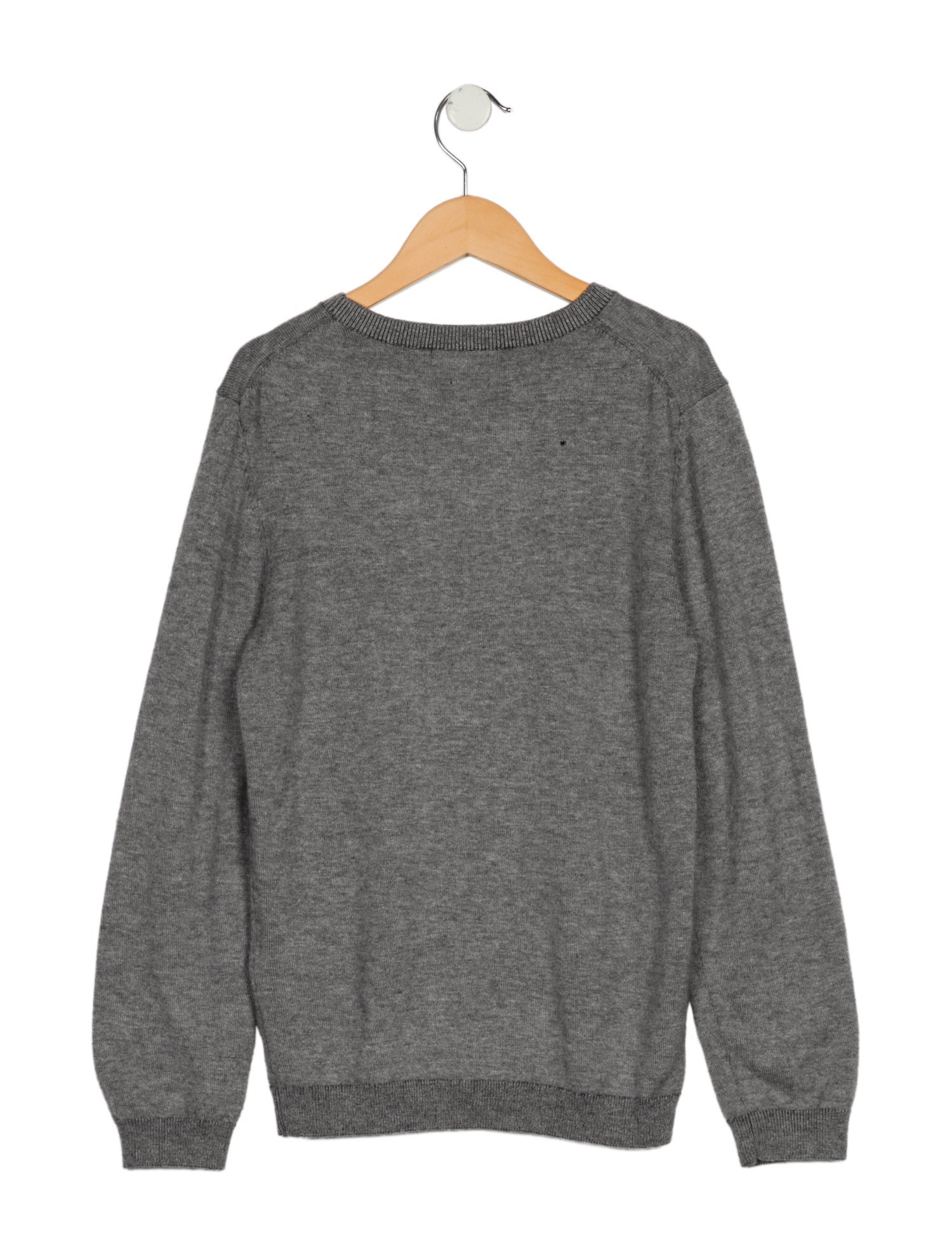 Burberry Boys' Cashmere Crewneck Long Sleeved Sweater