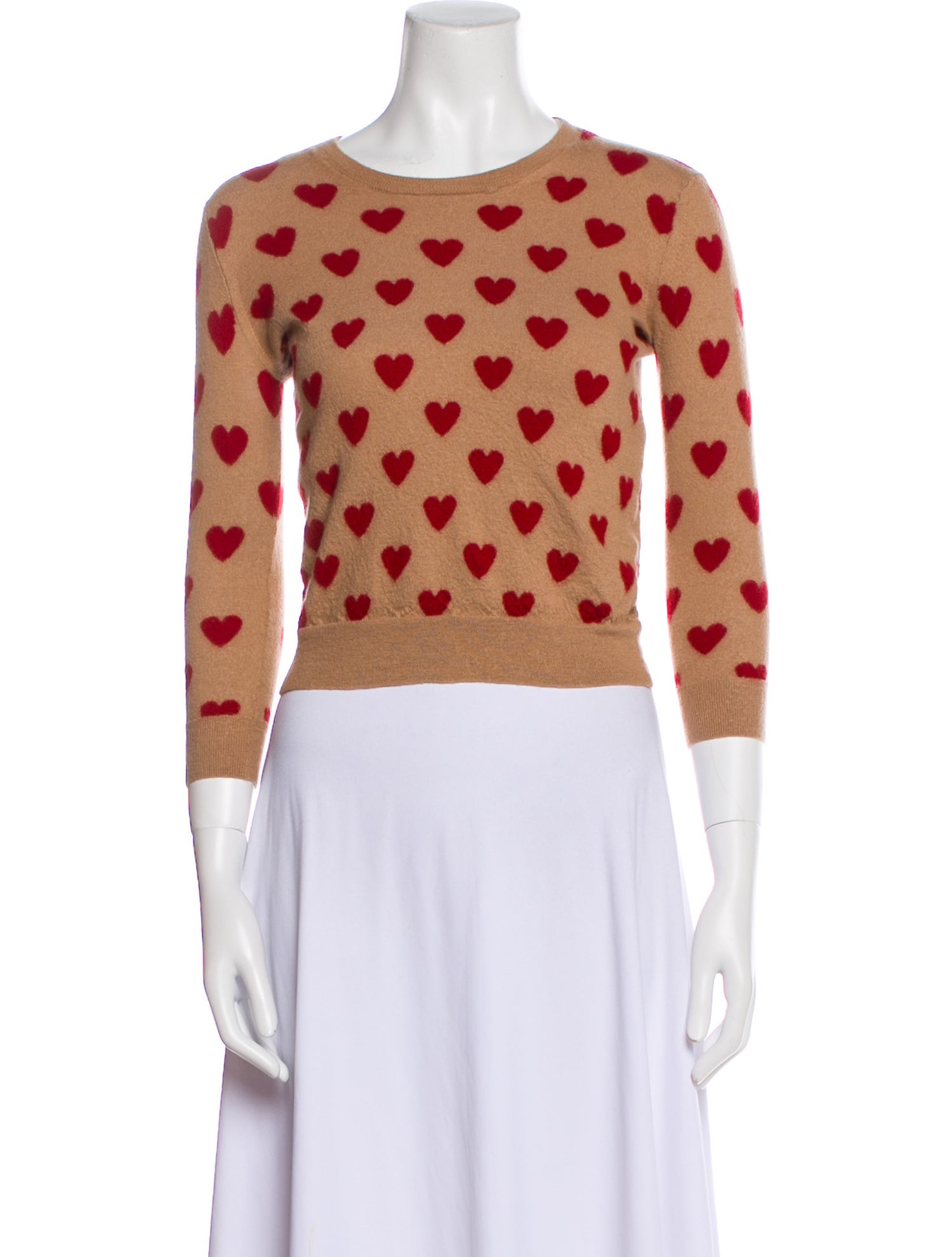 Burberry Merino Wool Printed Sweater