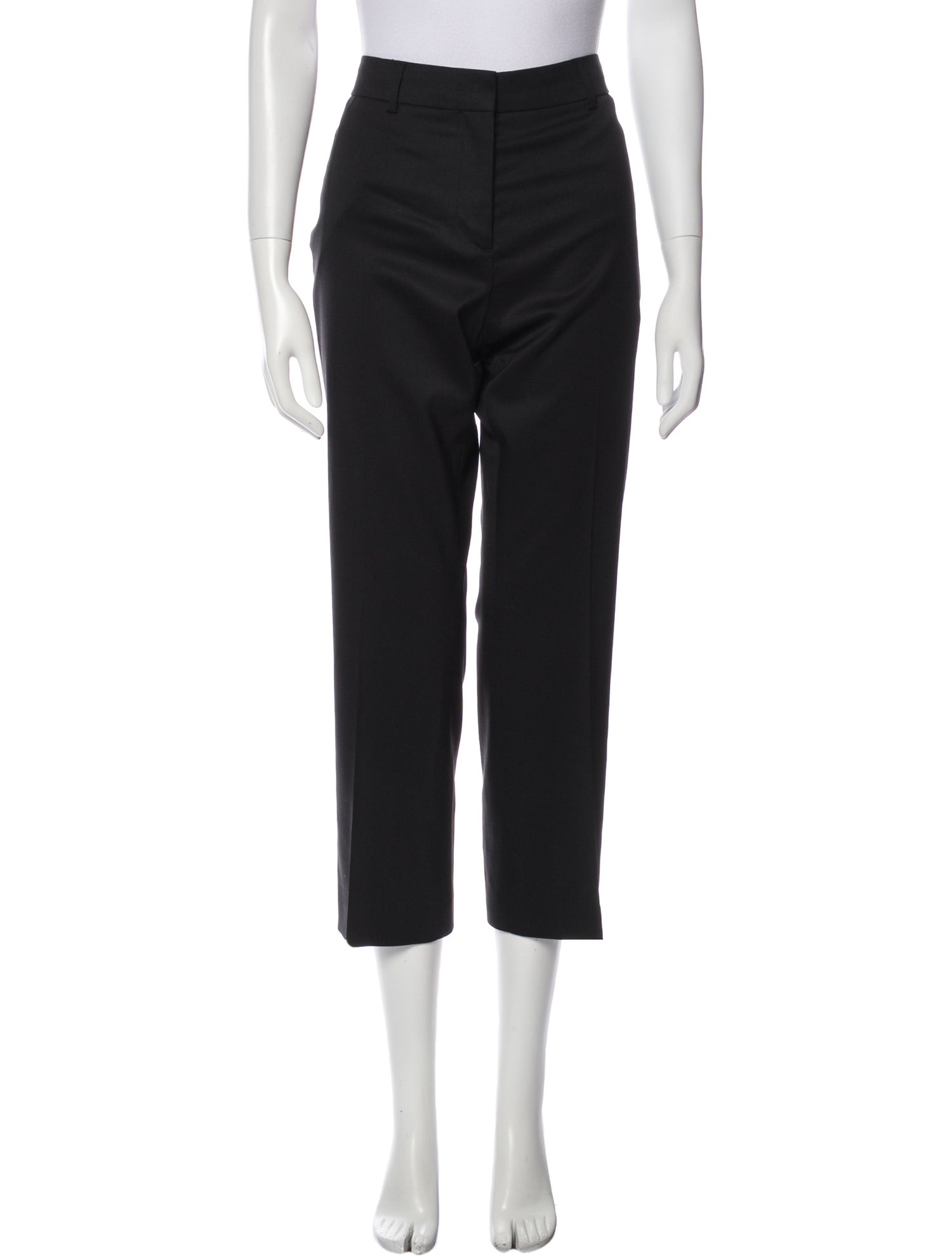 Burberry Wool Straight Leg Pants