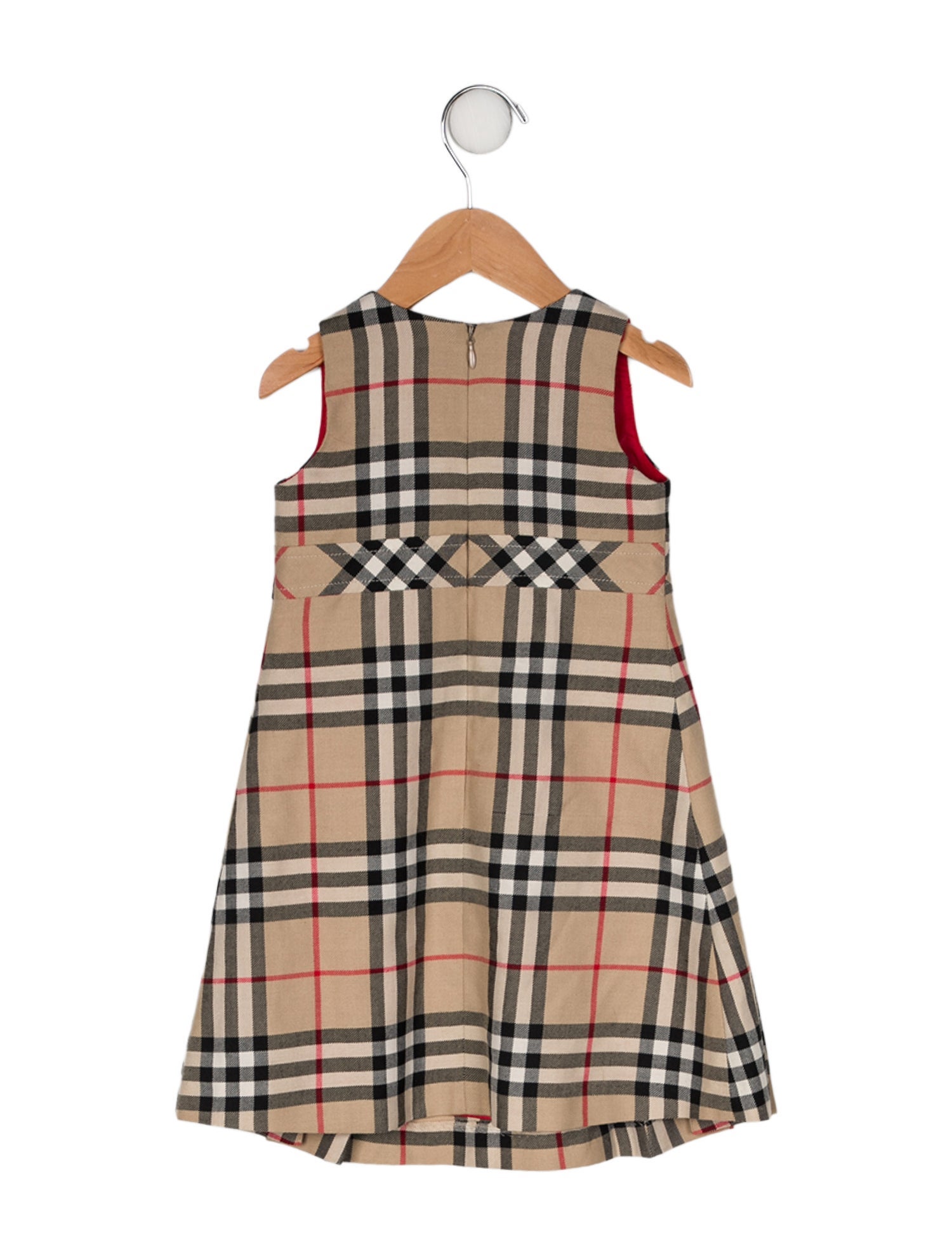 Burberry Check Sleeveless Dress
