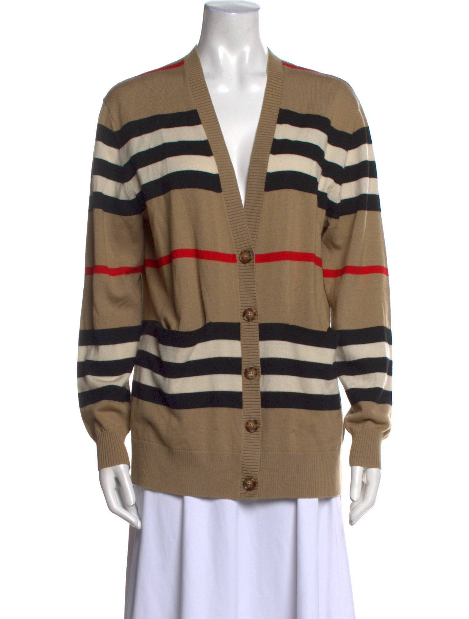 Burberry Merino Wool Striped Sweater